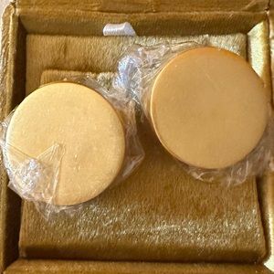 Khoi Gold brass circle earrings